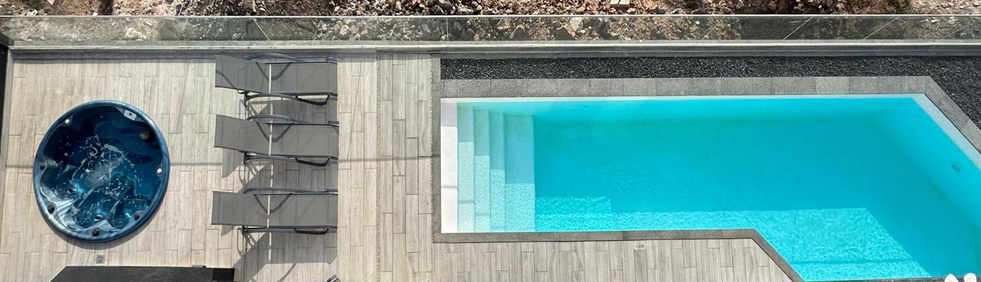 Villa Poseidon Corralejo With Private Heated Pool, Sauna And Stunning Volcano Views By Amazzzing Travel المظهر الخارجي الصورة
