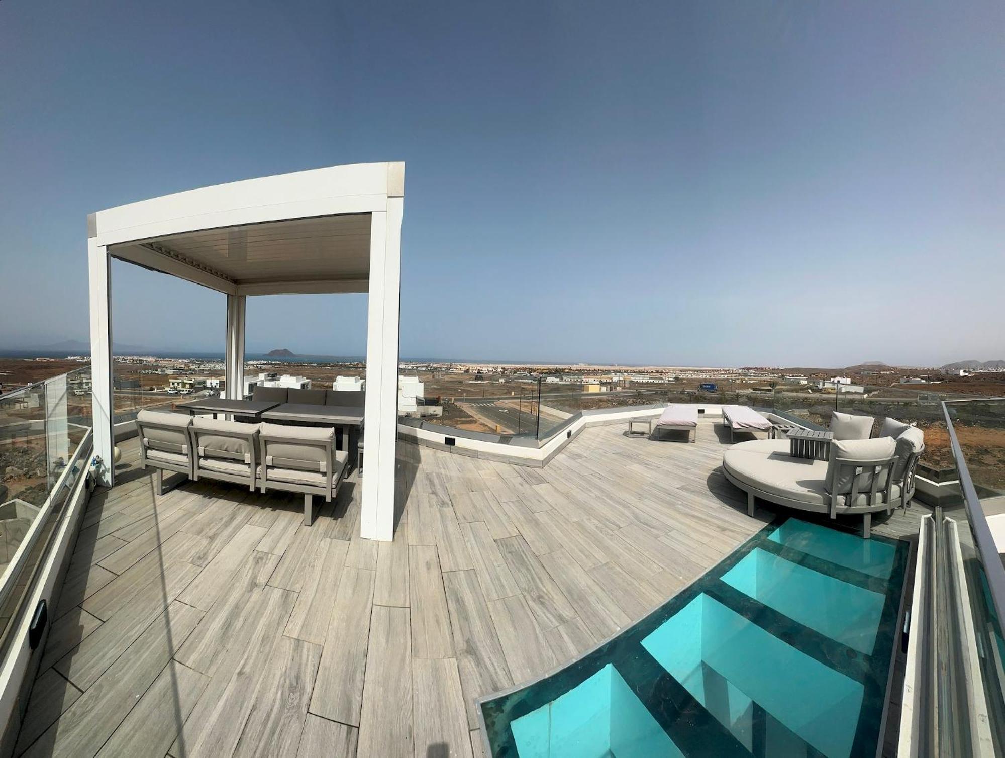 Villa Poseidon Corralejo With Private Heated Pool, Sauna And Stunning Volcano Views By Amazzzing Travel المظهر الخارجي الصورة